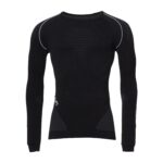 Longsleeve Evolutyon Männer schwarz anthrazit weiß – Isoliert Zubehör – Modell 4353 | Outdoor Militär Tactical Gear