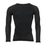 Longsleeve Fusyon Merino Männer schwarz anthrazit – Isoliert Zubehör – Modell 4267 | Outdoor Militär Tactical Gear