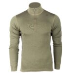 Longsleeve Warmwool Mock Neck – Isoliert IR Funktionsshirts – Modell 1735 | Outdoor Militär Tactical Gear