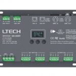 LT-912-OLED 12-Kanal DMX/PWM 12x4A LED Controller