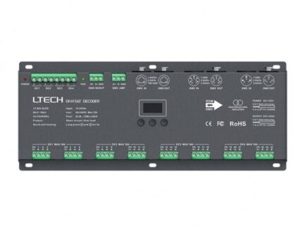 LT-924-OLED 24-Kanal DMX/PWM 24x3A LED Controller