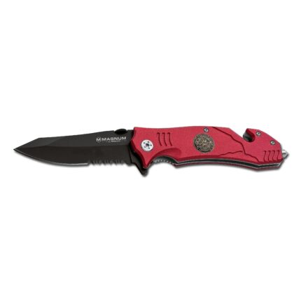 Magnum Taschenmesser Fire Fighter rot – IR Einsatz & Daypacks | Outdoor Militär Tactical Gear