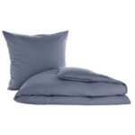 Mako-Satin Bettwäsche Marine