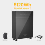 Marstek Venus-E 5,12kWh Speicher für Balkonkraftwerk AC gekoppelt All-in-One Solarspeicher - 5120Wh Batteriespeicher + Smart CT