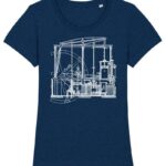 Maschinenbau T-Shirt Dampfmaschine
