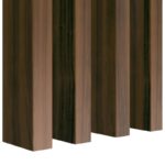 MDF Lamellen Freistehende 10stk. Nussbaum - 30x60mm