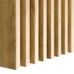 MDF Lamellen Freistehende 22x90 - Eiche Natur - 10 Stück