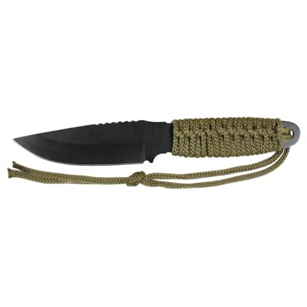 Messer Fallschirmleine mit Feuerstarter oliv – Zubehör | Outdoor Militär Tactical Gear