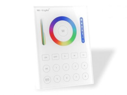 MI-B8 LED Wandcontroller 5-Kanal RGB+CCT 8 Zonen 2,4GHz