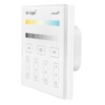 MI-T2 LED Wandcontroller 2-Kanal CCT 4 Zonen 2,4GHz 230V