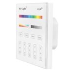 MI-T4 LED Wandcontroller 5-Kanal RGB+CCT 4 Zonen 2,4GHz 230V
