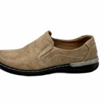 Mokassins Halbschuhe Slipper Beige 36
