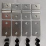 Montageset für Deko / Rankgitter 10 mm Wandabstand