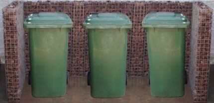 Mülltonnenbox 3 Tonnen