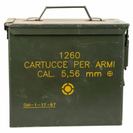 Munitionskiste PA19 Cal. 5.56 gebraucht – Zubehör | Outdoor Militär Tactical Gear