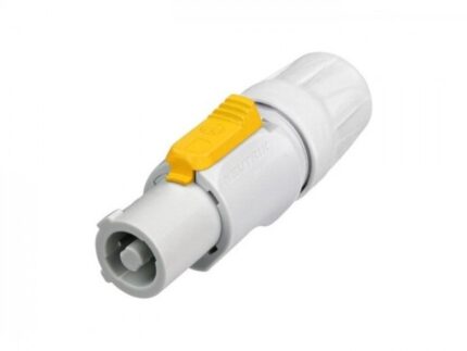 NAC 3 FCB powerCON Kabelstecker 230V verriegelbar grau OUT