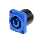 NAC 3 MPA-1 powerCON Einbaubuchse 230V blau IN