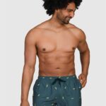 Nachhaltige Badehose mit Print