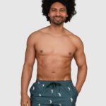 Nachhaltige Badehose mit Print