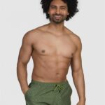 Nachhaltige Badehose mit Print