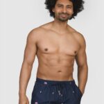 Nachhaltige Badehose mit Print