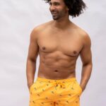 Nachhaltige Badehose mit Print