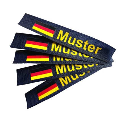 Namensbänder 5er Set mit Flagge Navy – Einsatz & Daypacks – Modell 2576 | Outdoor Militär Tactical Gear