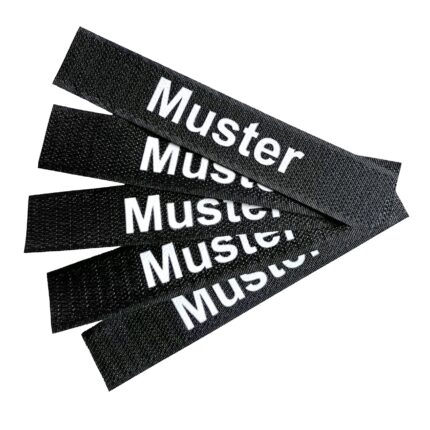 Namensbänder 5er Set Schwarz – Einsatz & Daypacks | Outdoor Militär Tactical Gear
