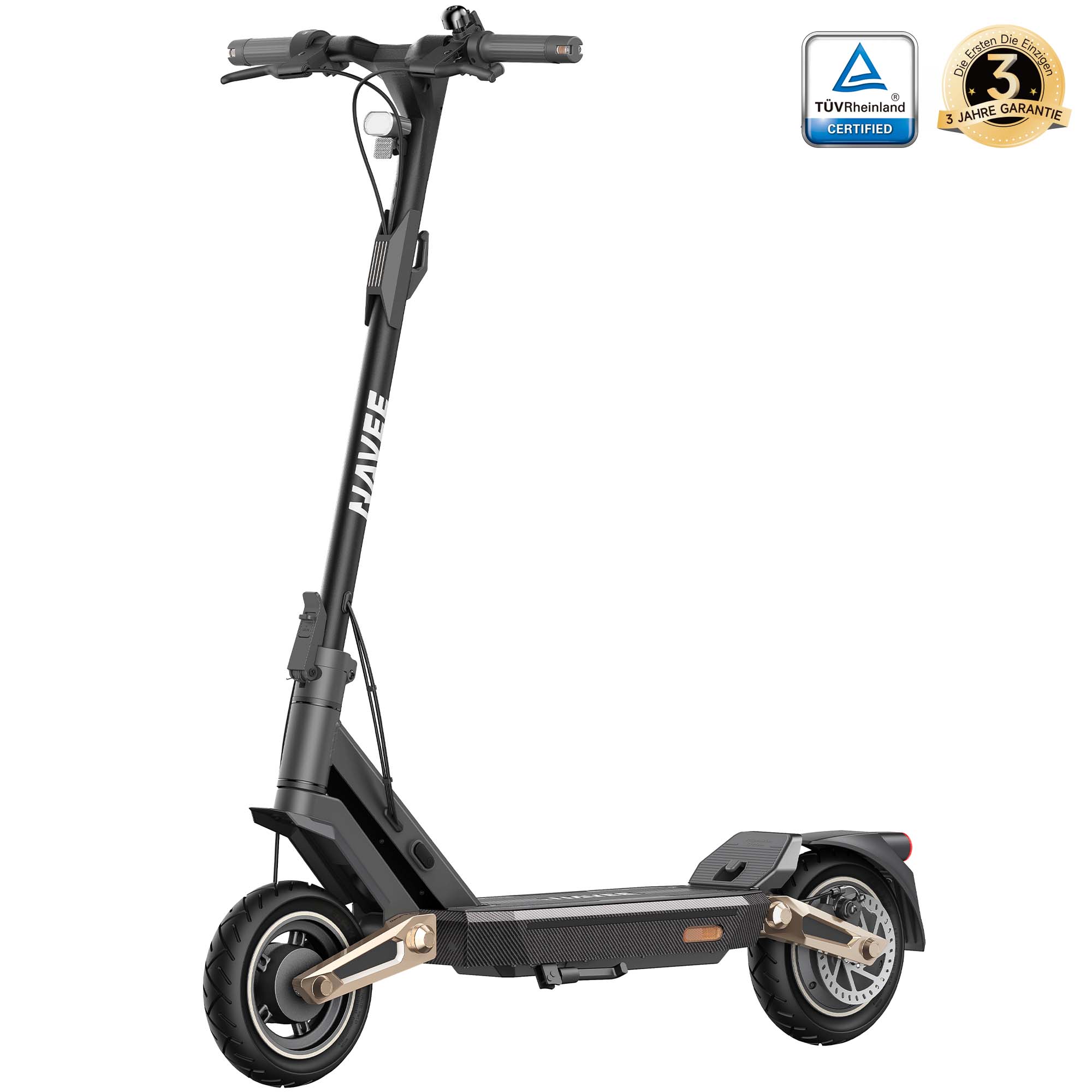 NAVEE ST3 E-Scooter ABE Zertifiziert| 3 Jahre Garantie-Patentierte Damping Arm™ Federung|450W 60KM