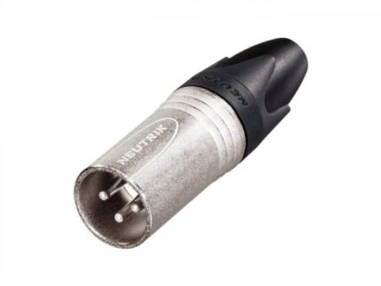 NC 3 MXX XLR Kabelstecker, silber 3-Pol
