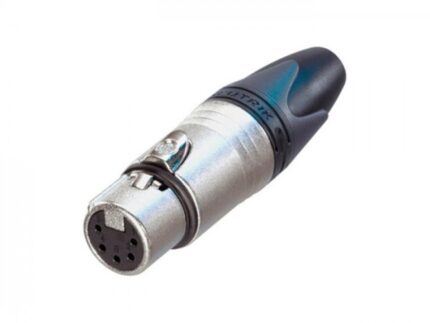 NC 5 FXX XLR Kabelbuchse, silber 5-Pol