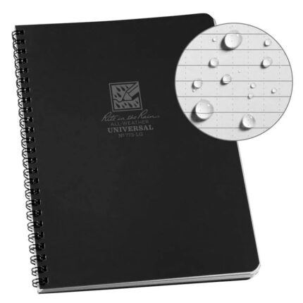 Notizblock Spiralbindung Universal – Leicht Zubehör – Modell 7134 | Outdoor Militär Tactical Gear
