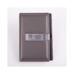 Notizbuch grau mit Klebezetteln Glück Auf!