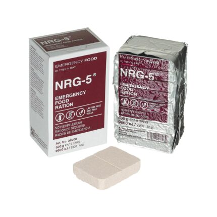 Notverpflegung NRG-5 – Einsatz & Daypacks | Outdoor Militär Tactical Gear