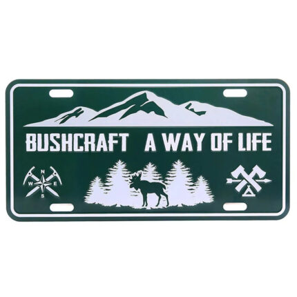 Nummernschild Bushcraft – Zubehör | Outdoor Militär Tactical Gear