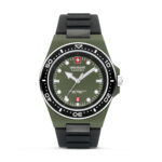 OCEAN PIONEEROcean Pioneer grün 42mm Edelstahl/Gummi - Swiss Made