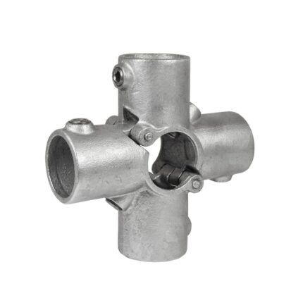 Offenes klappbares Vierweg-Kreuzstück - Typ 26OE - 48,3 mm