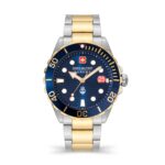 OFFSHORE DIVER II 42mm Blau/Gold Edelstahl - Swiss Made