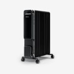 Omniwarm 2500W Öl gefüllt 11 Flossen Öko -Kühlerheizung mit digitalem Display - Schwarz