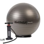 Original Pezzi® Gymnastikball MAXAFE m. Standpumpe u. Ballschale