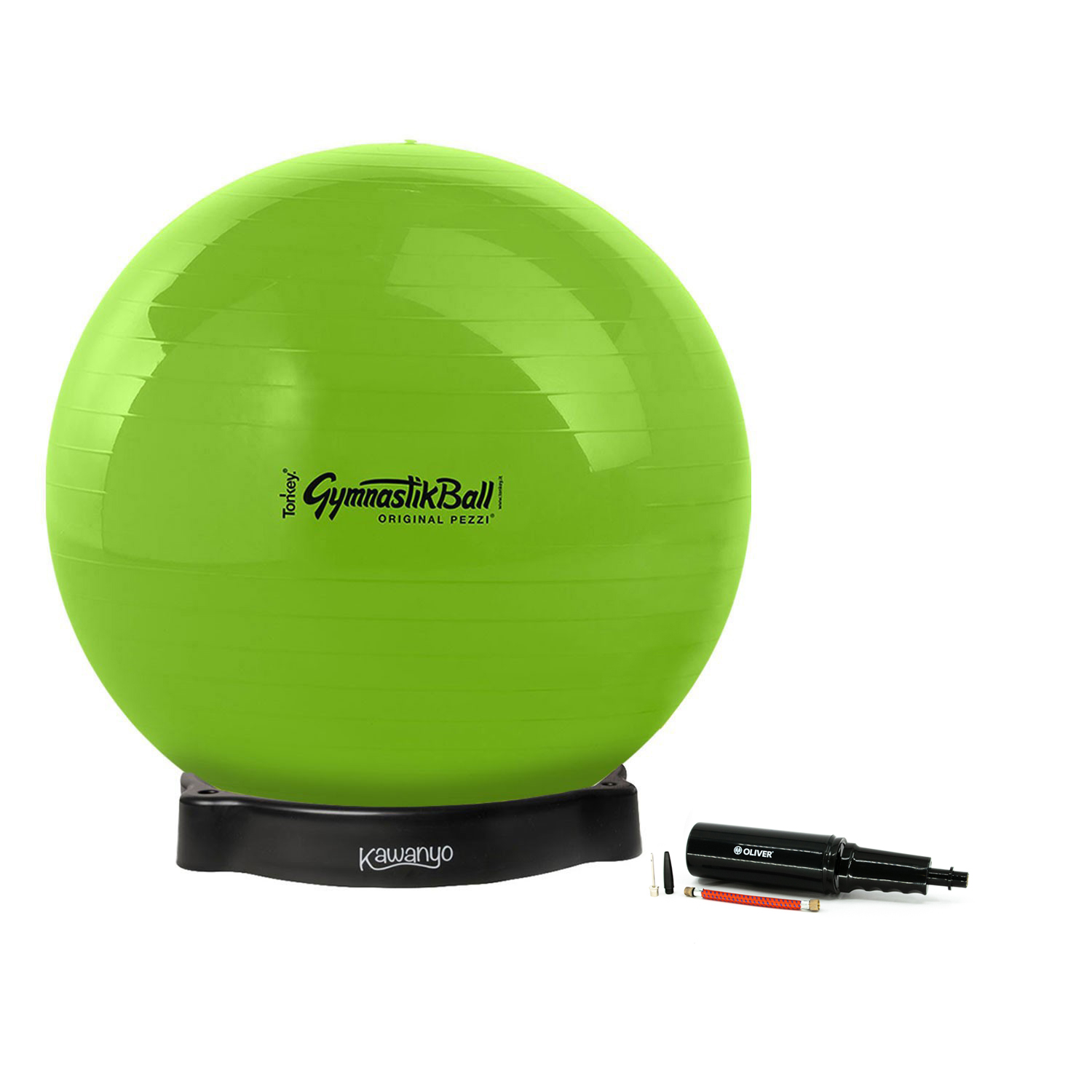 Original Pezziball STANDARD m. Ballschale u. Pumpe