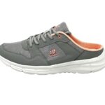 Pantoletten Sandalette Slipper Sabots Hellgrau-Pink 40