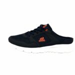 Pantoletten Sandalette Slipper Sabots Navy-Orange 43