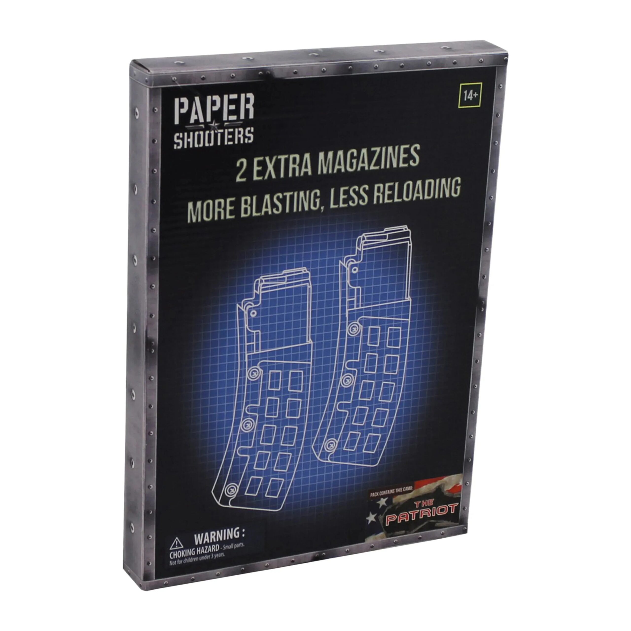 Paper Shooters Ersatzmagazin Tactician Patriot 2er Pack – Einsatz & Daypacks | Outdoor Militär Tactical Gear