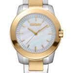 Park Ave Midi - Zweifarbige Silber- und Goldfarbe