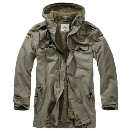 Parka BW Flag – mit Kapuze Winterjacken – Modell 0147 | Outdoor Militär Tactical Gear