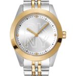 Parsons Logo - Zweifarbige Silber- und Goldfarbe