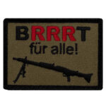Patch Brrrt für alle – Zubehör | Outdoor Militär Tactical Gear
