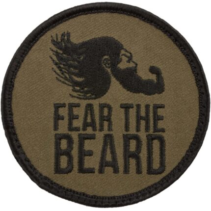 Patch Fear the Beard – Zubehör | Outdoor Militär Tactical Gear