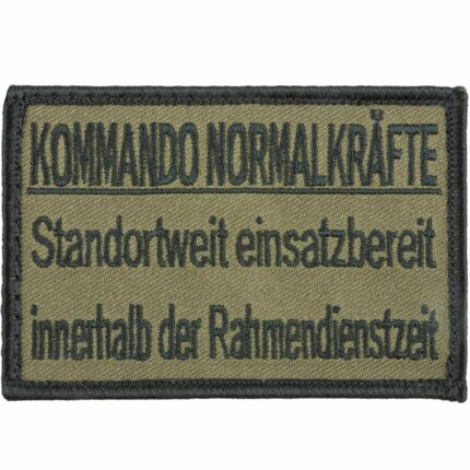 Patch Kommando Normalkräfte – Zubehör | Outdoor Militär Tactical Gear